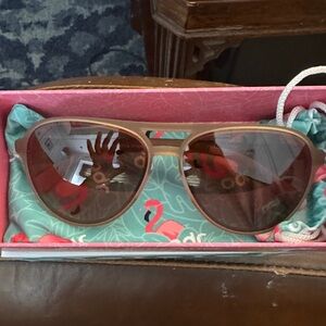 goodr Aviator Sunglasses Light Pink with Rose Lenses